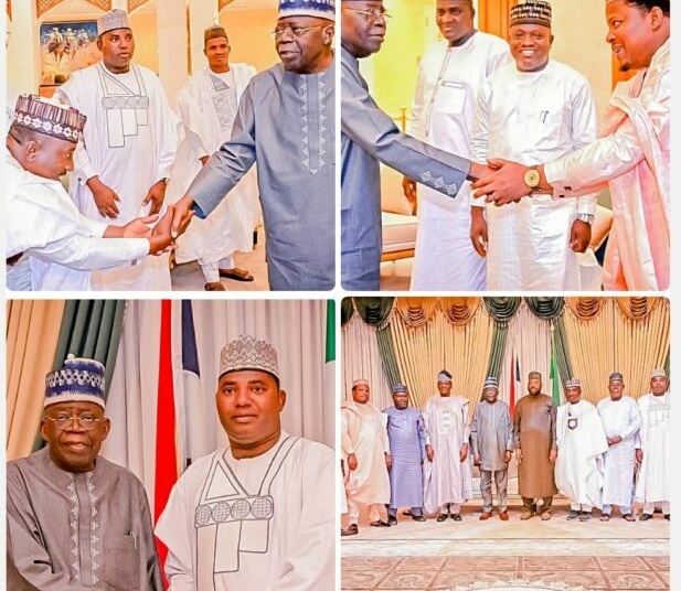 “We Remain in APC” — Suspended Zamfara Lawmakers Meet Tinubu After Quitting Party